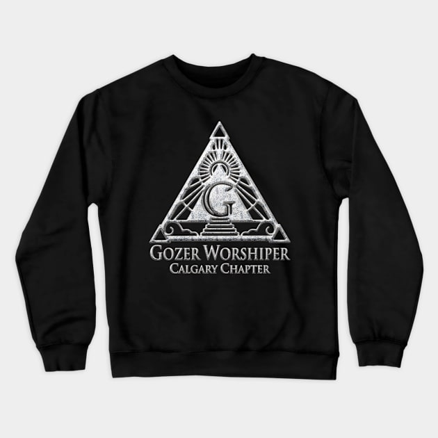 Gozer Worshiper - Calgary Chapter Crewneck Sweatshirt by Custom Ghostbusters Designs